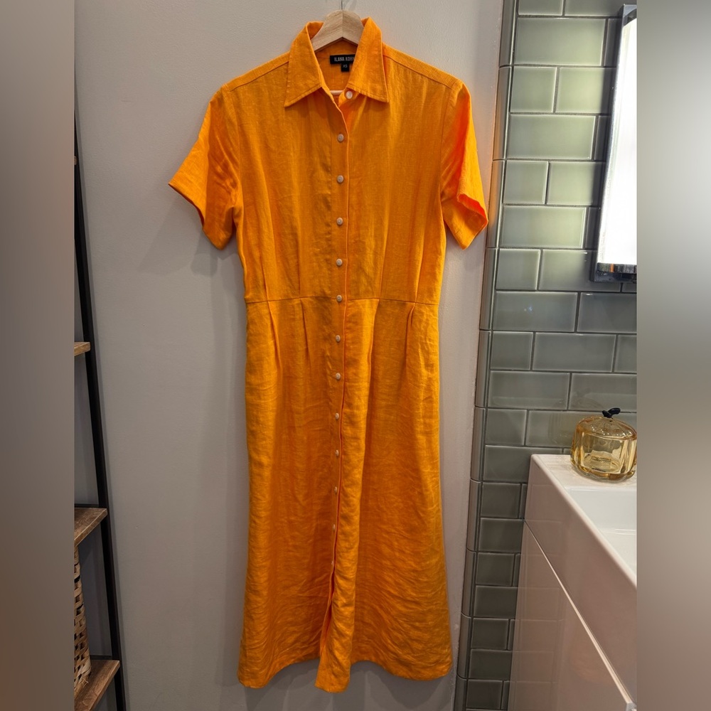 Linen Iris dress